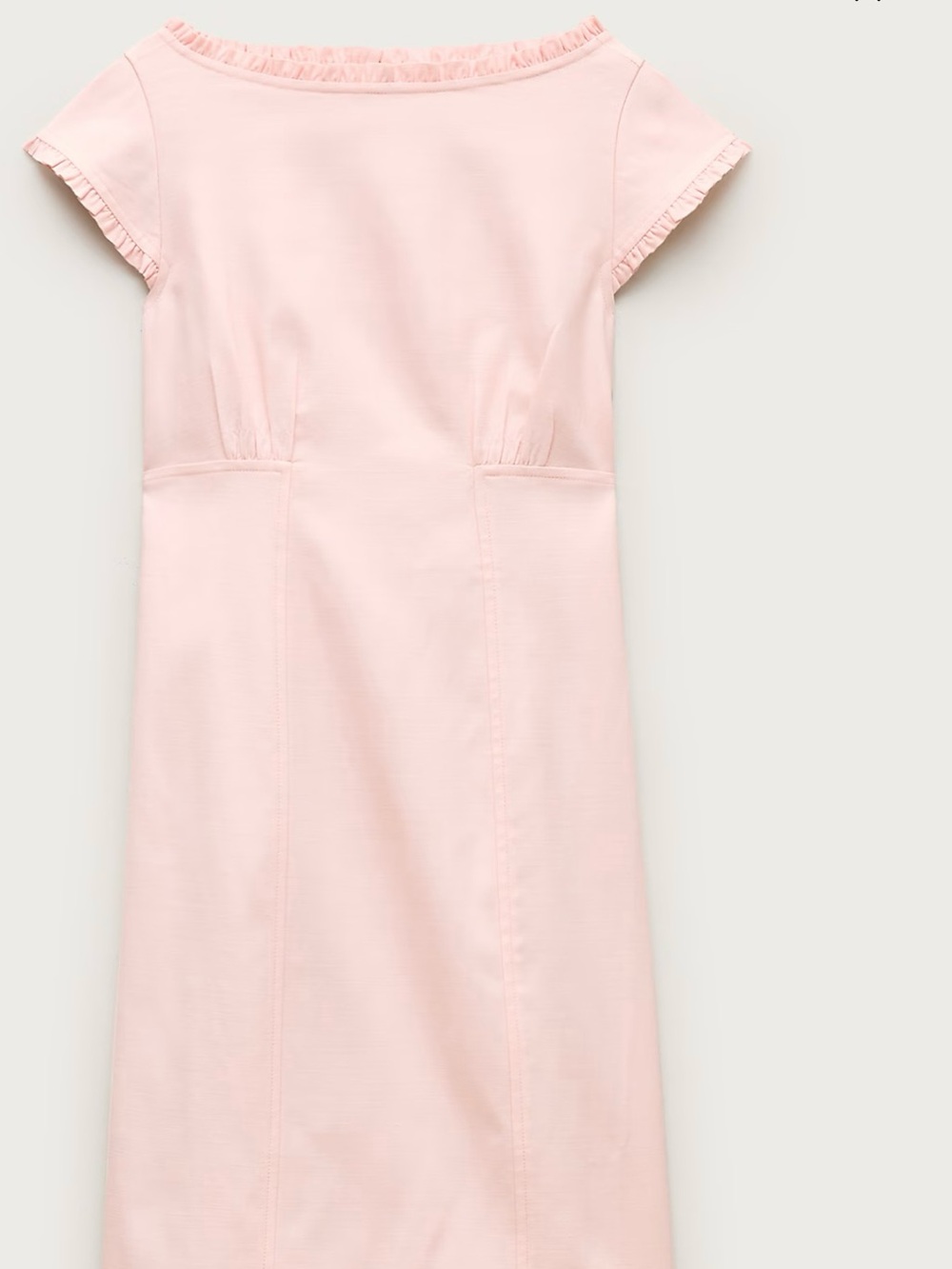 J. Crew Windy Blossom Ruffle-Trim Mini Dress